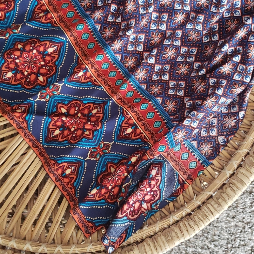 Women's Boho Maxi Dress w/ side slits